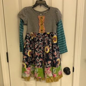 MUSTARD PIE FALL DRESS